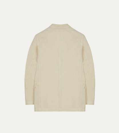 Drake's Ecru Cotton-Linen Games Blazer Mk. IV