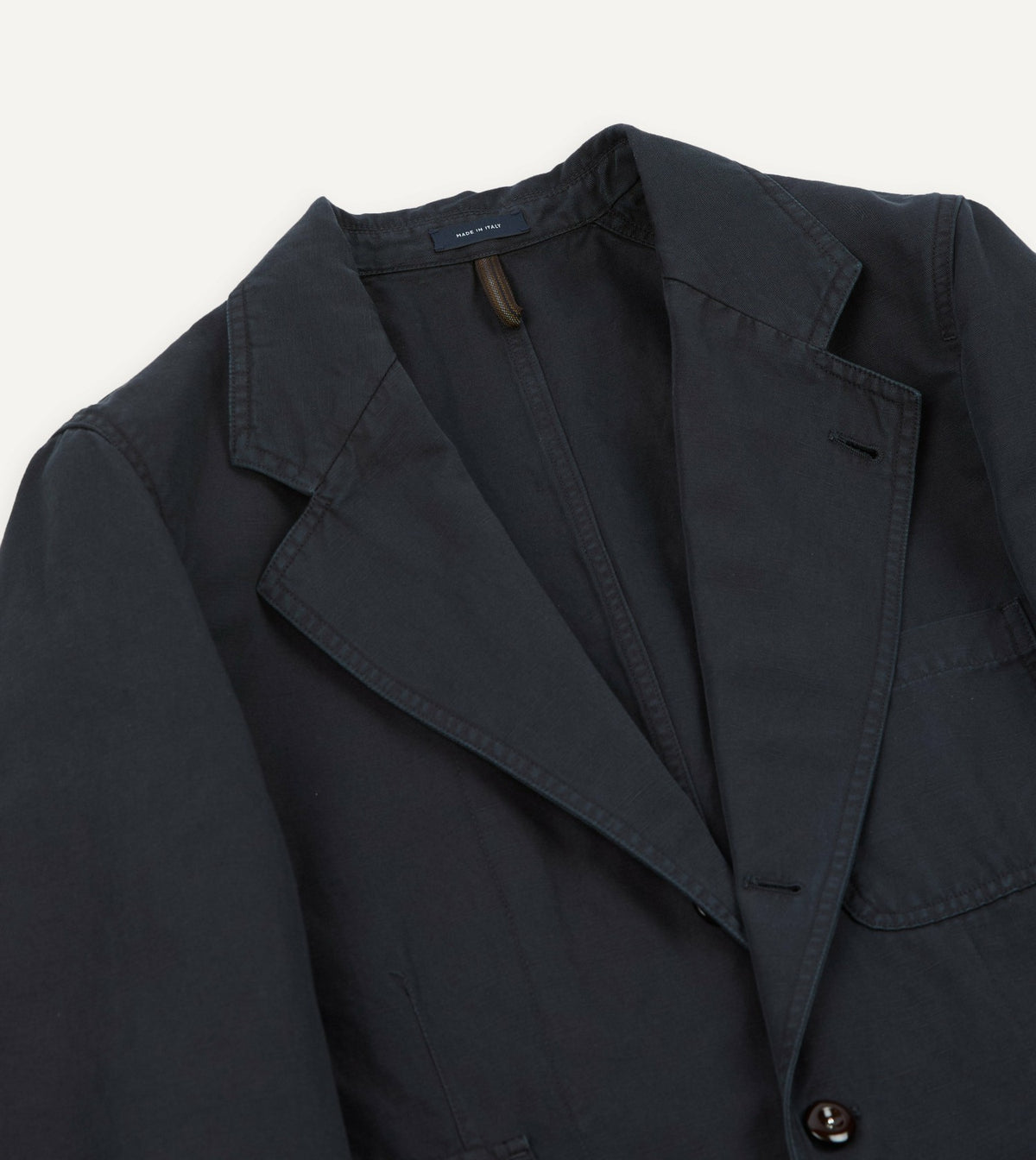 Drake's Navy Cotton-Linen Games Blazer Mk. IV