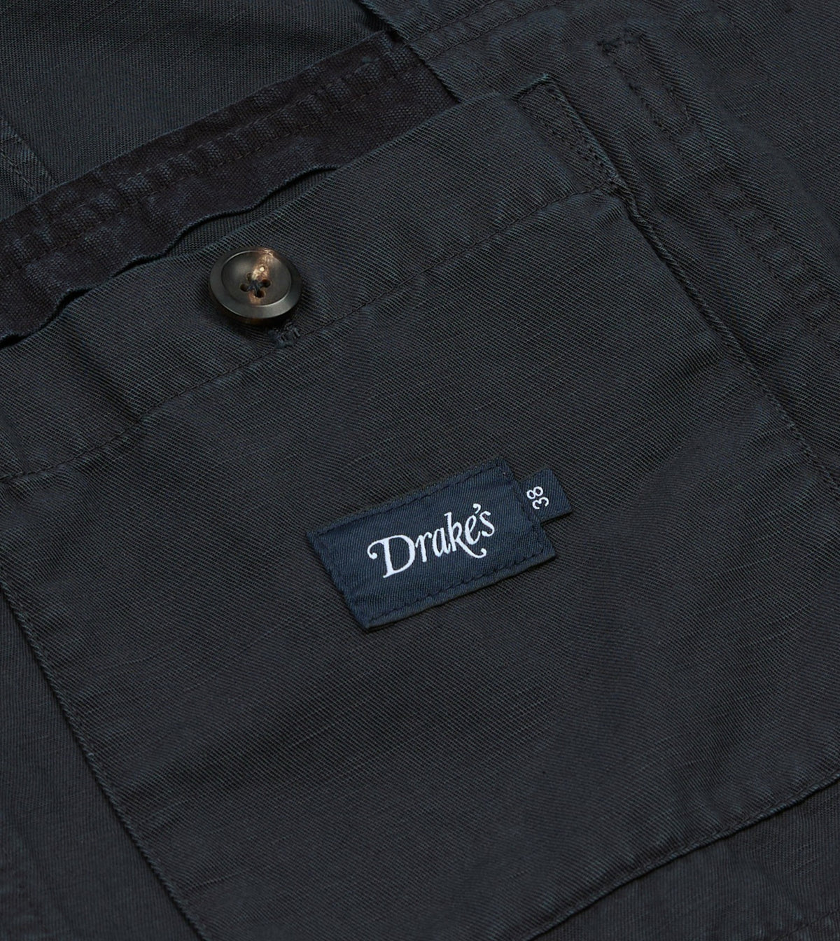 Drake's Navy Cotton-Linen Games Blazer Mk. IV