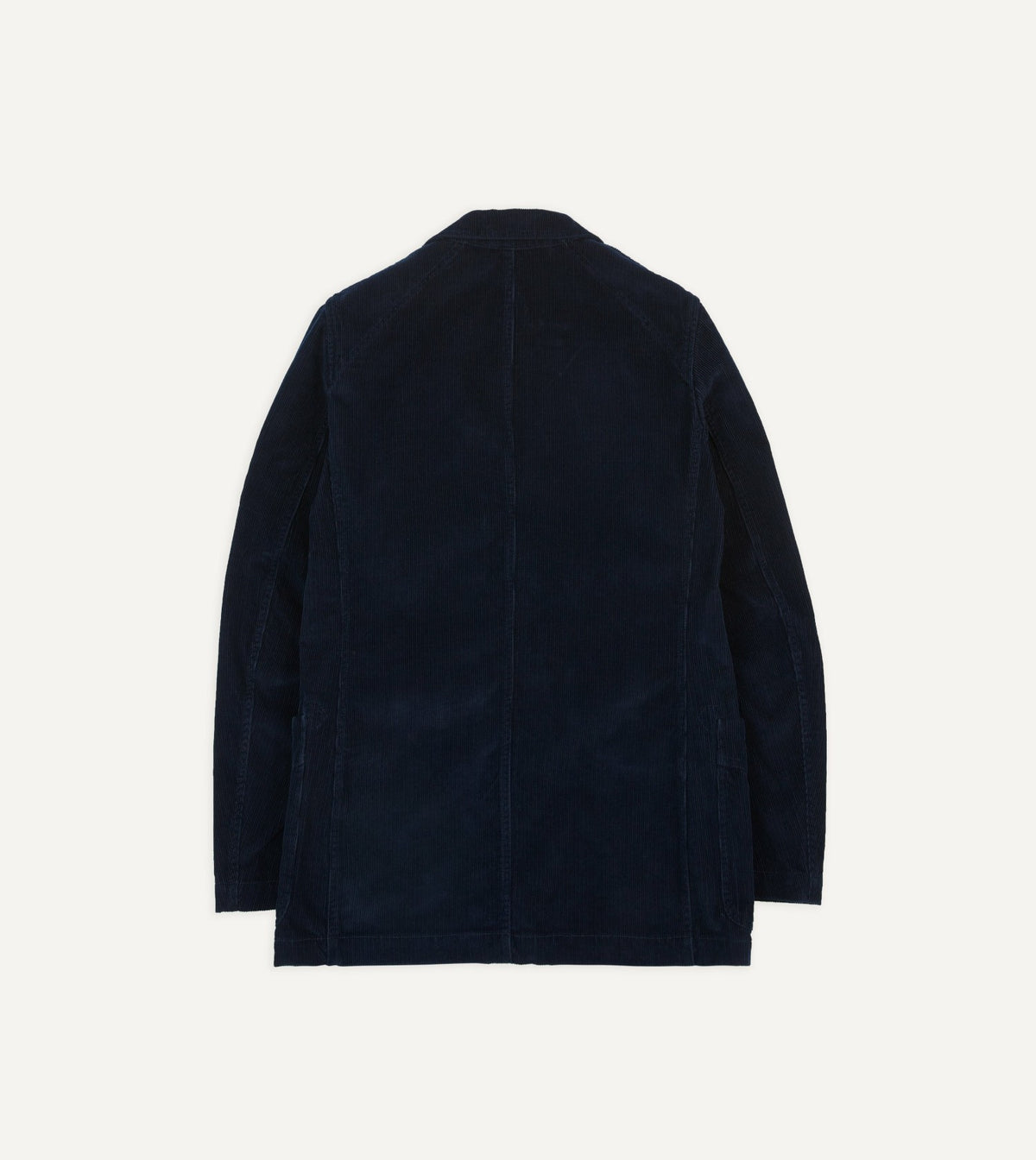 Drake's Navy Cotton Corduroy Field Games Blazer