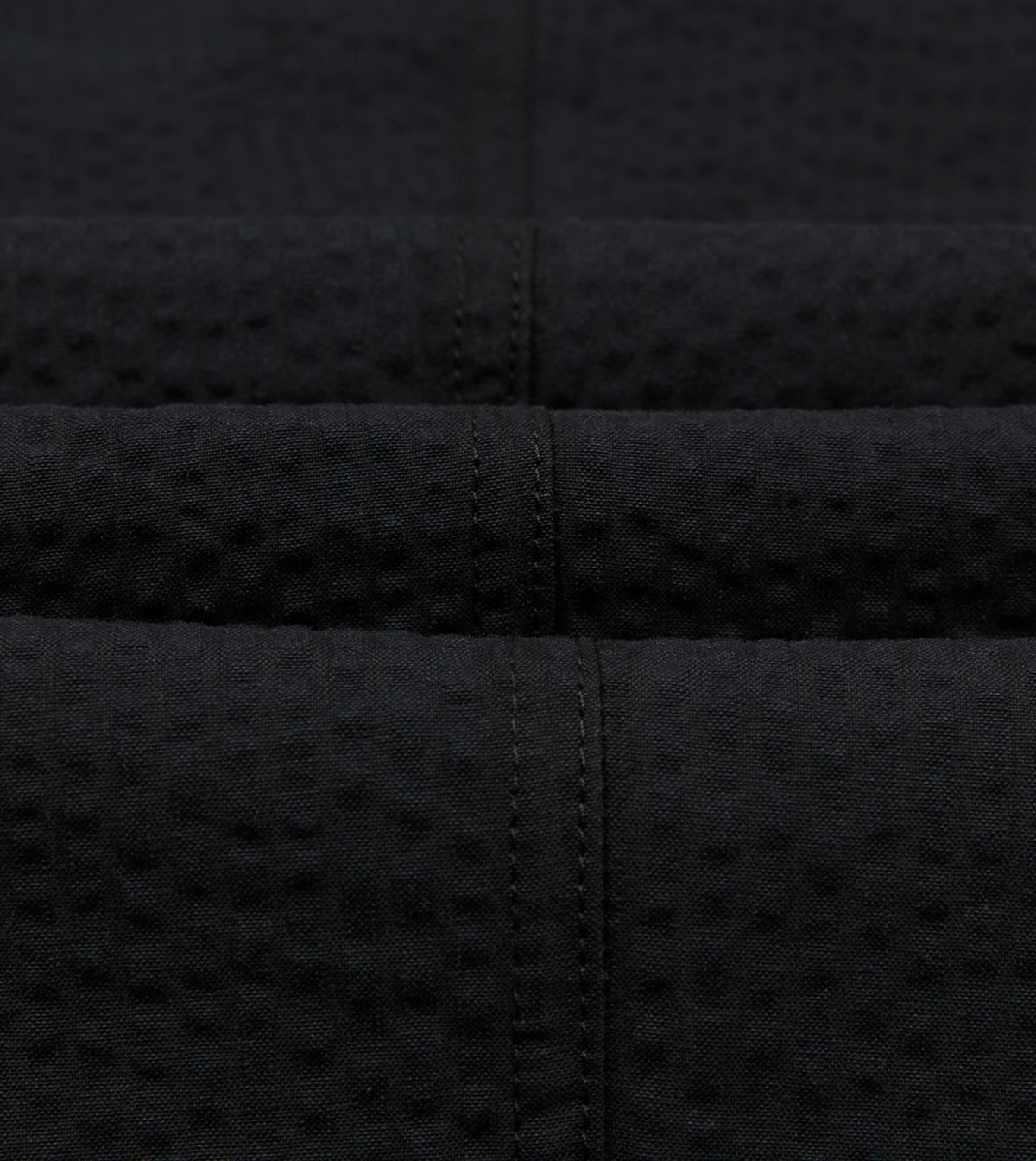 Drake's Black Seersucker Games Trousers