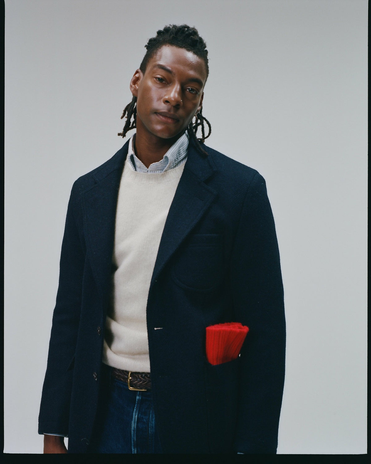 Drake's Navy Harris Tweed Games Blazer Mk. VII