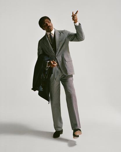 Drake's Indigo Hickory Stripe Games Blazer Mk. IV