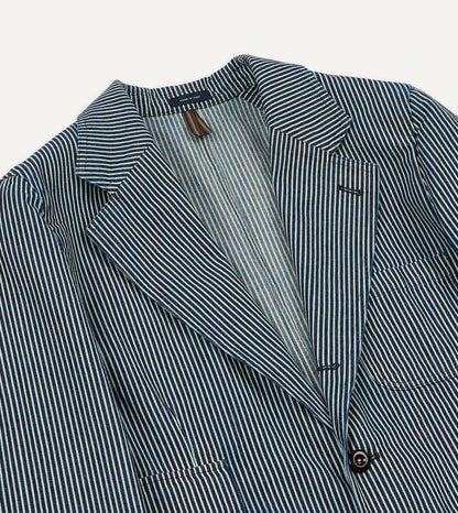 Drake's Indigo Hickory Stripe Games Blazer Mk. IV