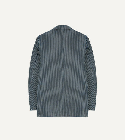 Drake's Indigo Hickory Stripe Games Blazer Mk. IV