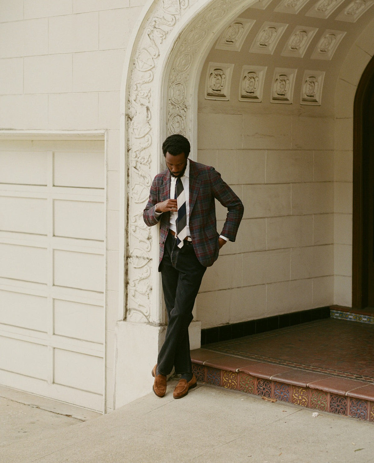 Drake's Madras Check Games Blazer Mk. IV