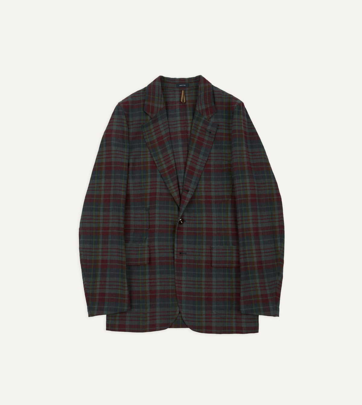 Drake's Madras Check Games Blazer Mk. IV