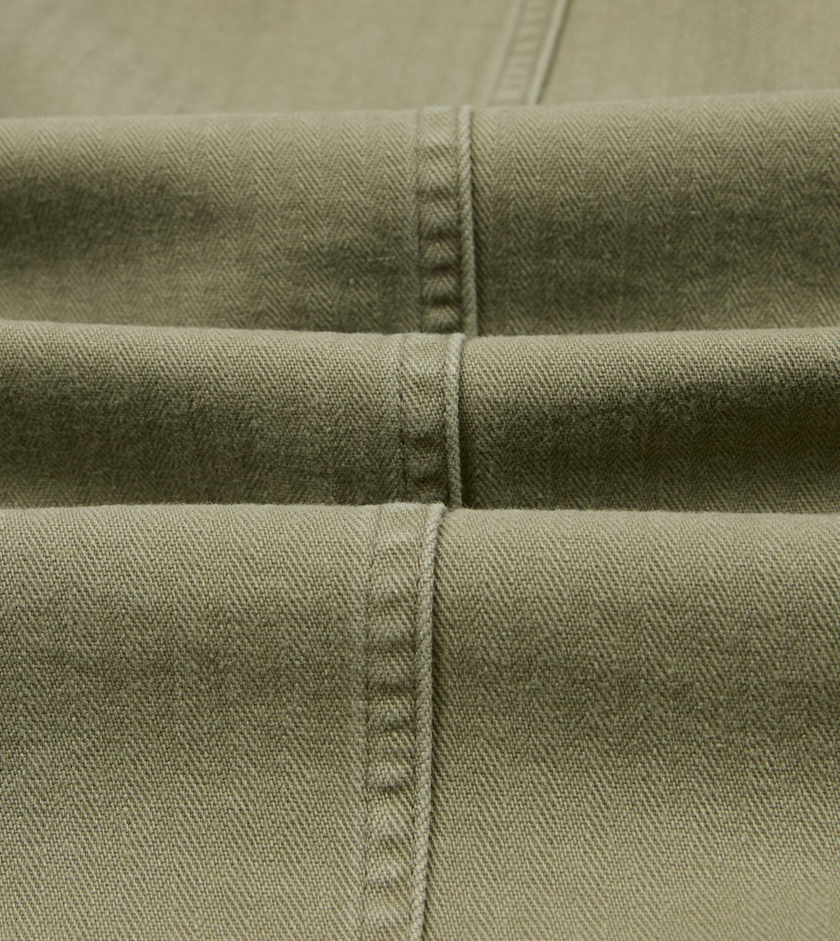 Drake's Olive Herringbone Twill Cotton Games Blazer Mk. I