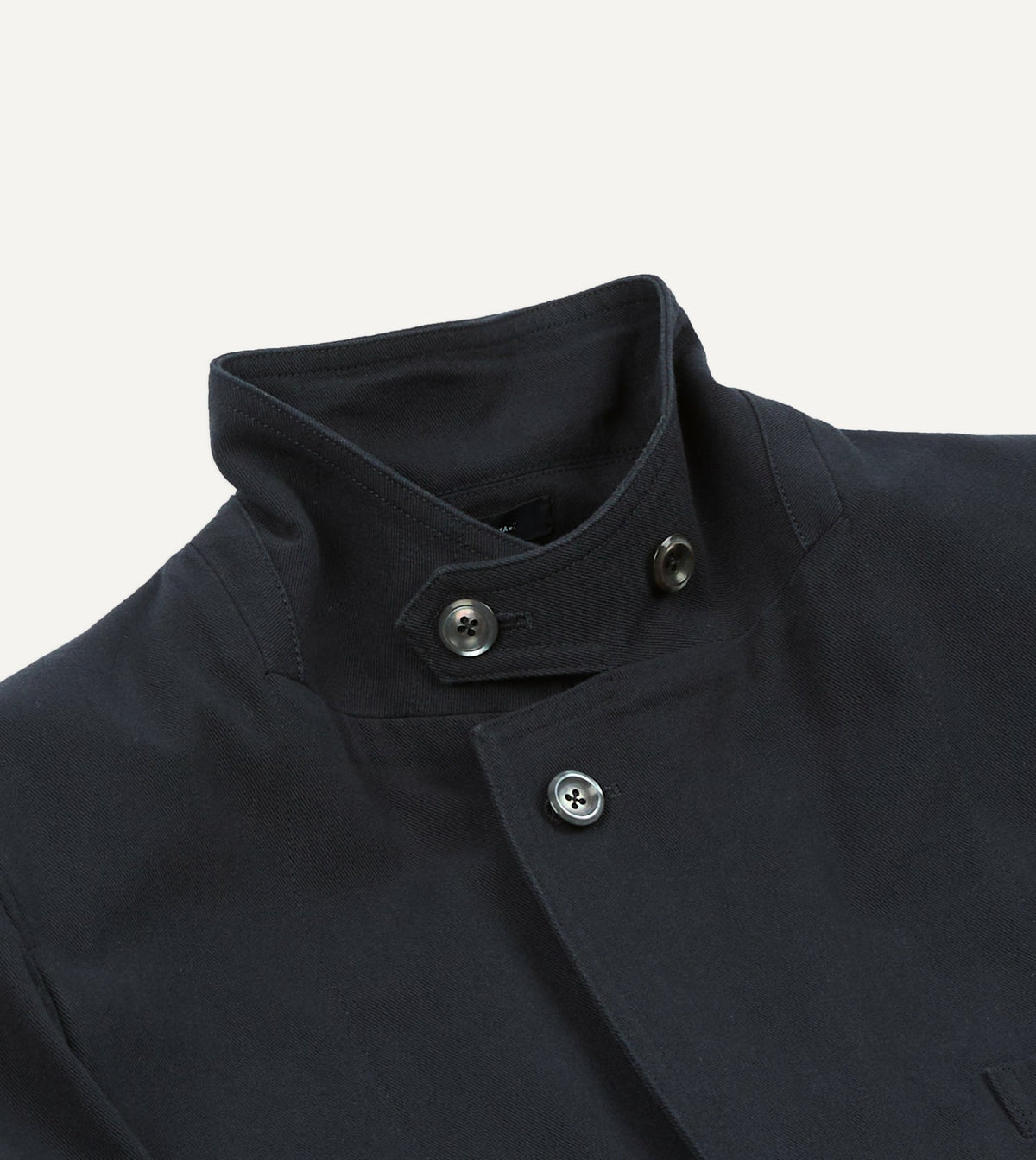 Drake's Navy Cotton Twill Field Games Blazer