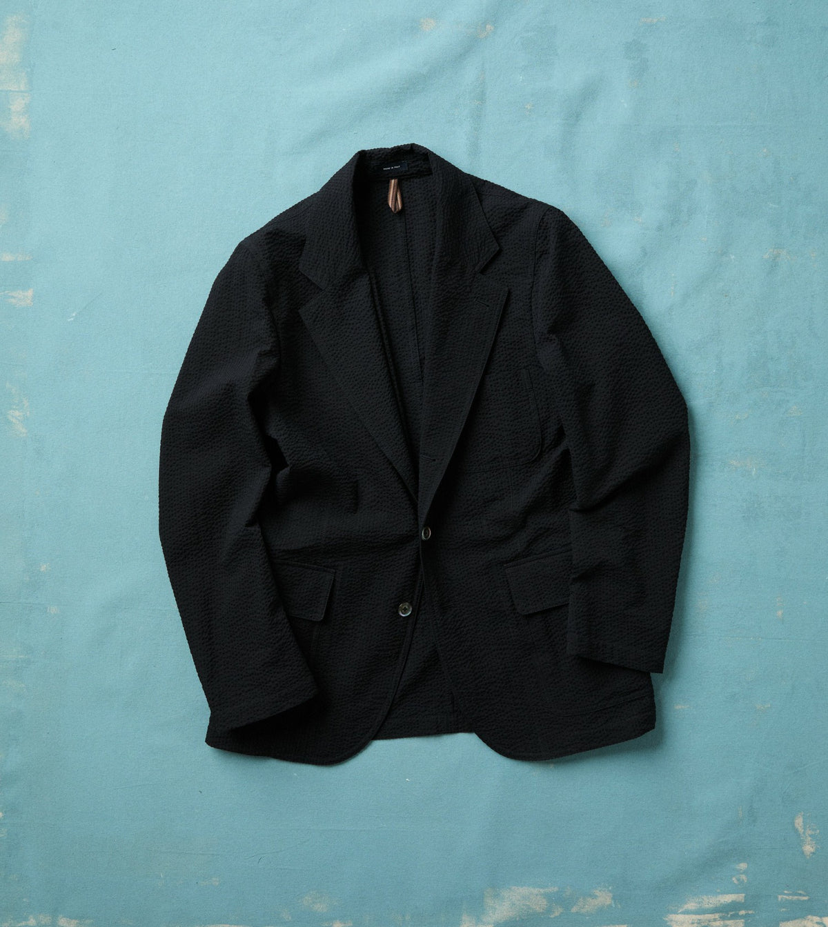 Drake's Black Seersucker Games Blazer Mk. I