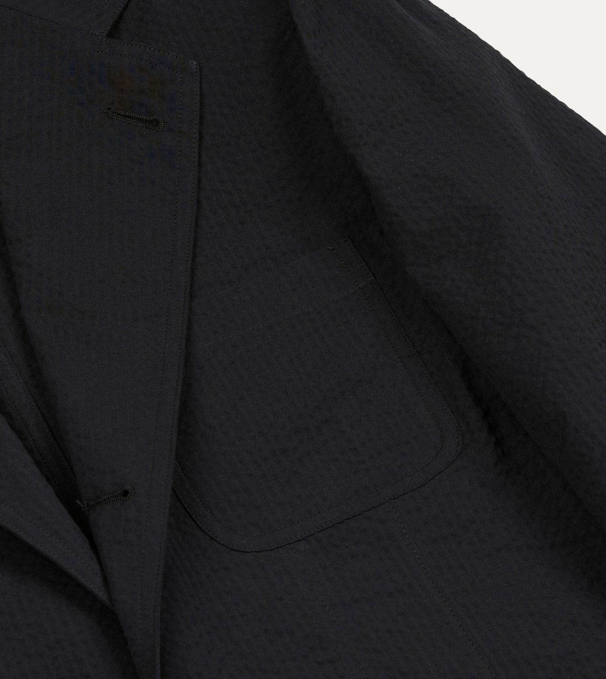 Drake's Black Seersucker Games Blazer Mk. I