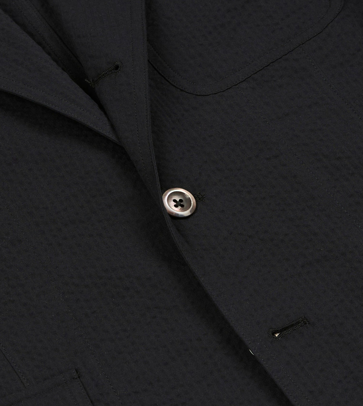 Drake's Black Seersucker Games Blazer Mk. I
