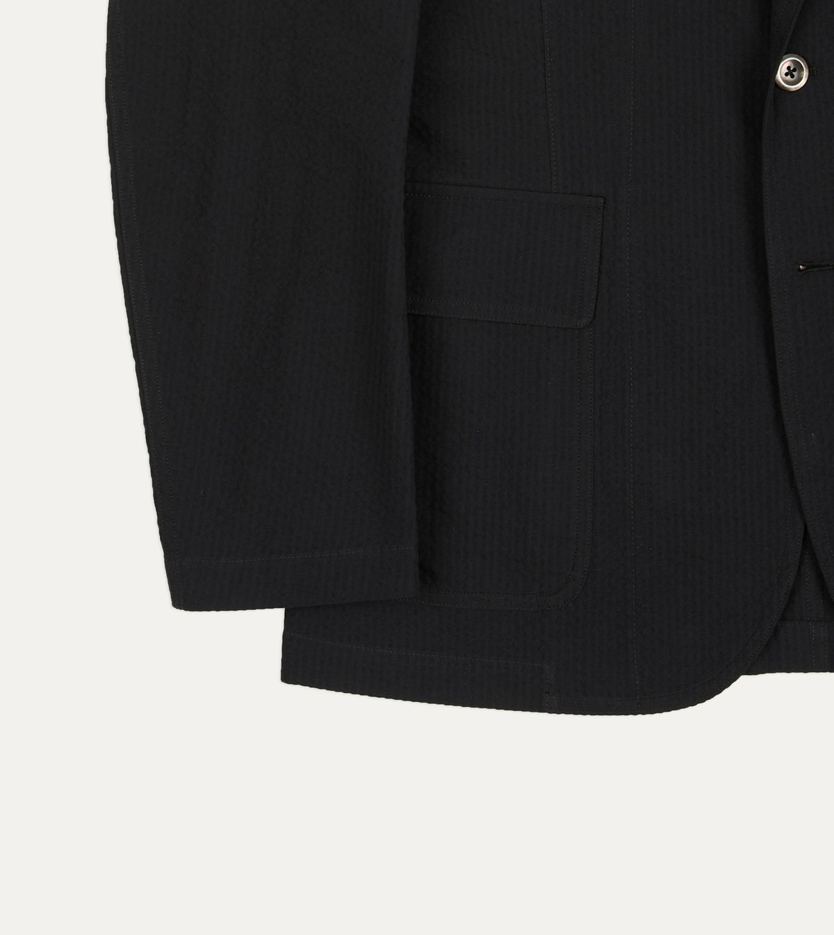 Drake's Black Seersucker Games Blazer Mk. I