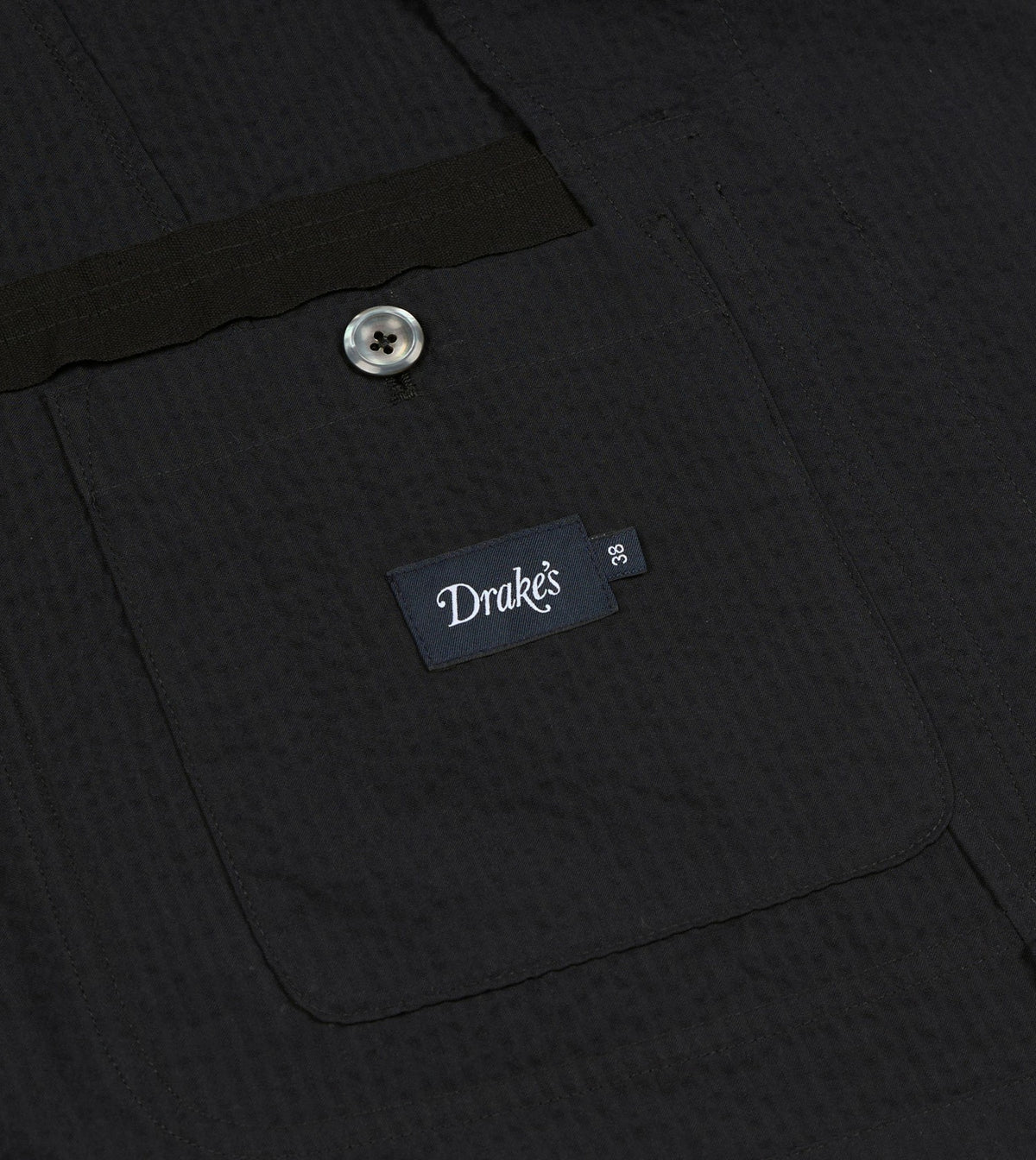 Drake's Black Seersucker Games Blazer Mk. I