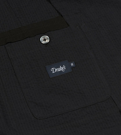 Drake's Black Seersucker Games Blazer Mk. I