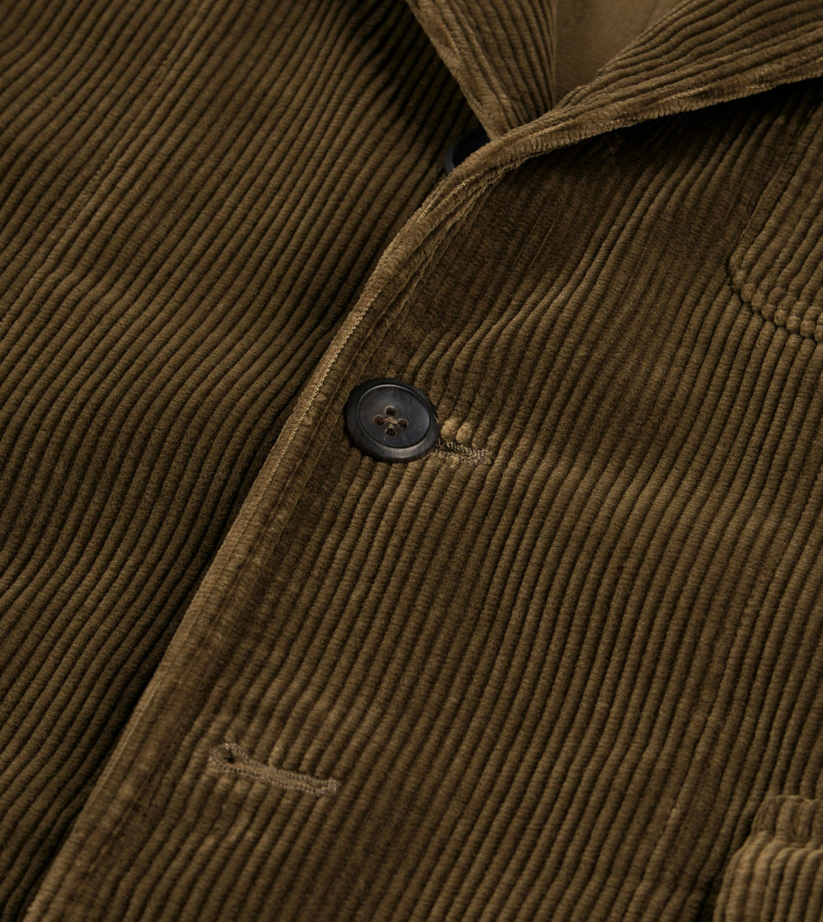 Drake's Olive Cotton Corduroy Games Blazer Mk. I