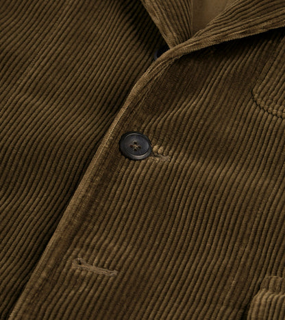 Drake's Olive Cotton Corduroy Games Blazer Mk. I