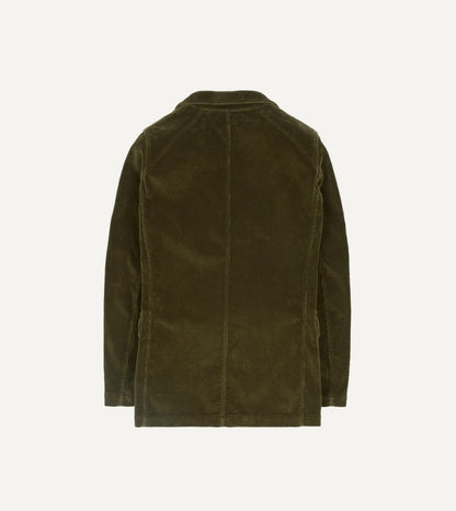 Drake's Olive Cotton Corduroy Games Blazer Mk. I