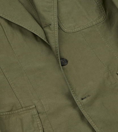 Drake's Olive Summer Moleskin Games Blazer Mk. I