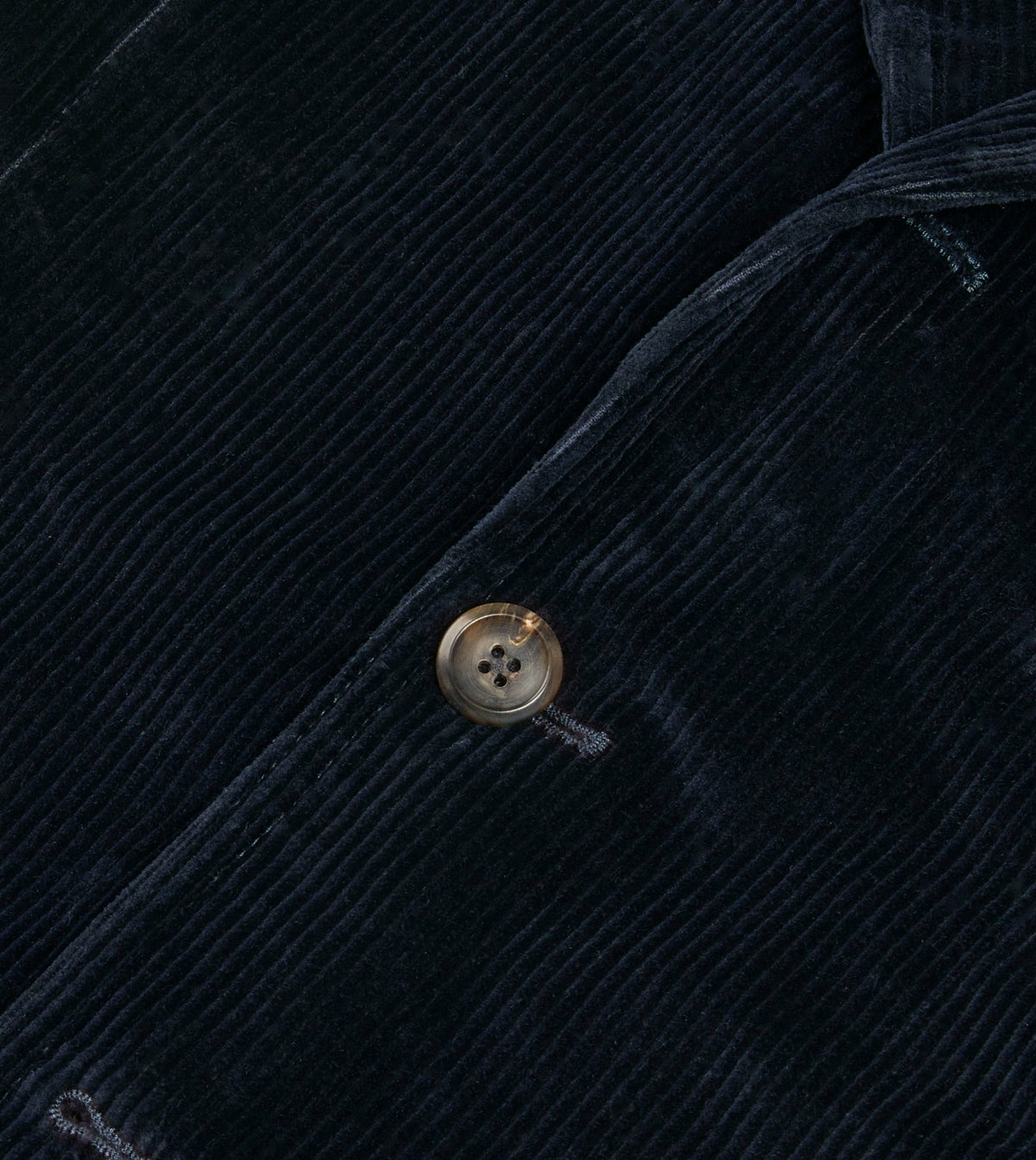 Drake's Navy Cotton Corduroy Games Blazer Mk. I