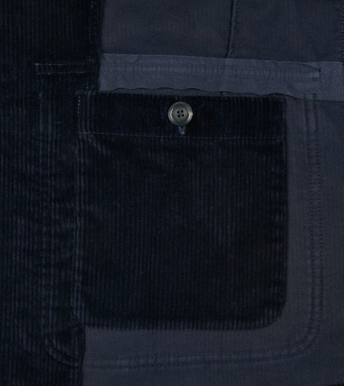 Drake's Navy Cotton Corduroy Games Blazer Mk. I
