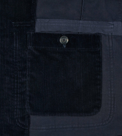 Drake's Navy Cotton Corduroy Games Blazer Mk. I