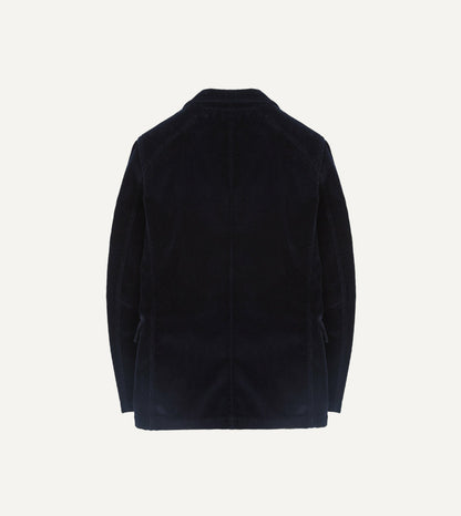 Drake's Navy Cotton Corduroy Games Blazer Mk. I