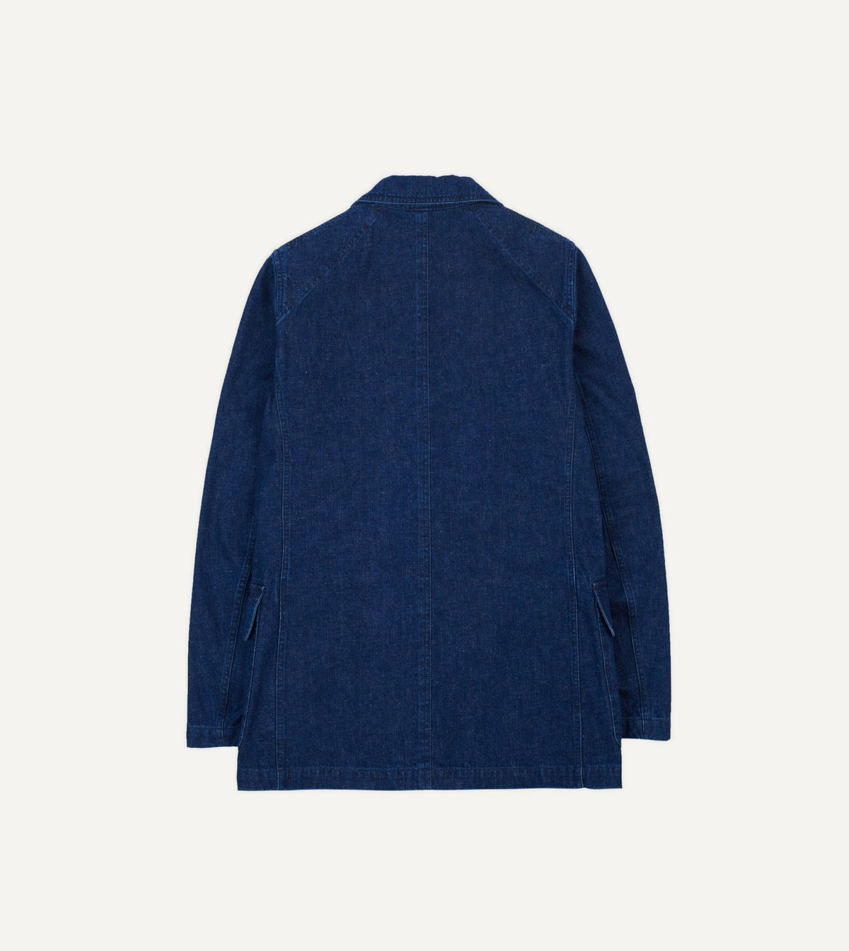Drake's Indigo Cotton-Linen Games Blazer Mk. I