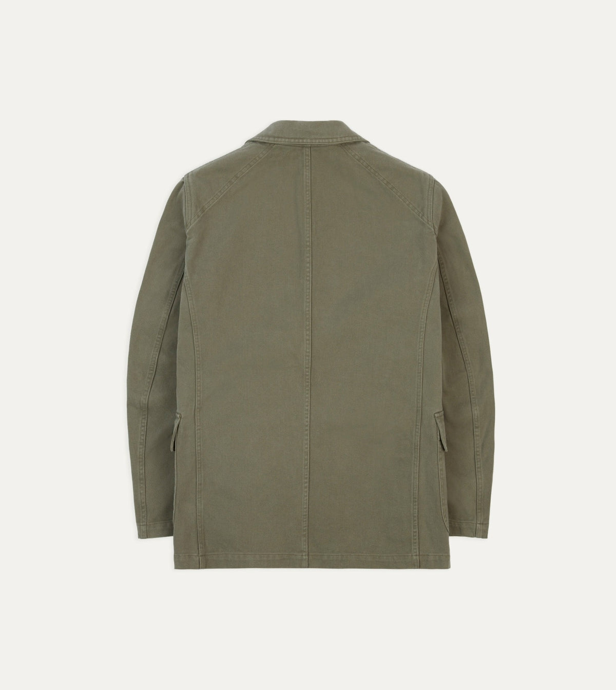 Drake's Khaki Heavy Cotton Twill Games Blazer Mk. I