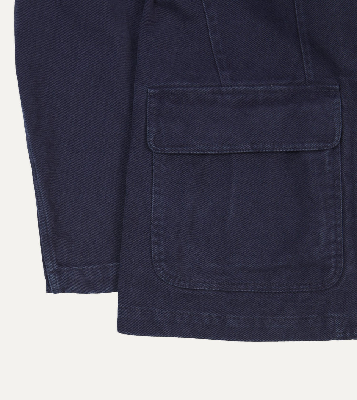 Drake's Indigo Heavy Cotton Twill Games Blazer Mk. I