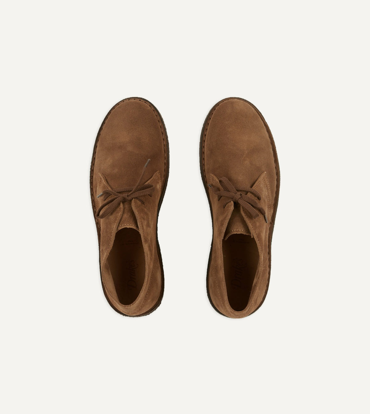 Drake's Clifford Desert Boot Tobacco Suede