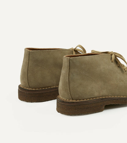 Drake's Crosby Moc-Toe Chukka Boot Sand Suede