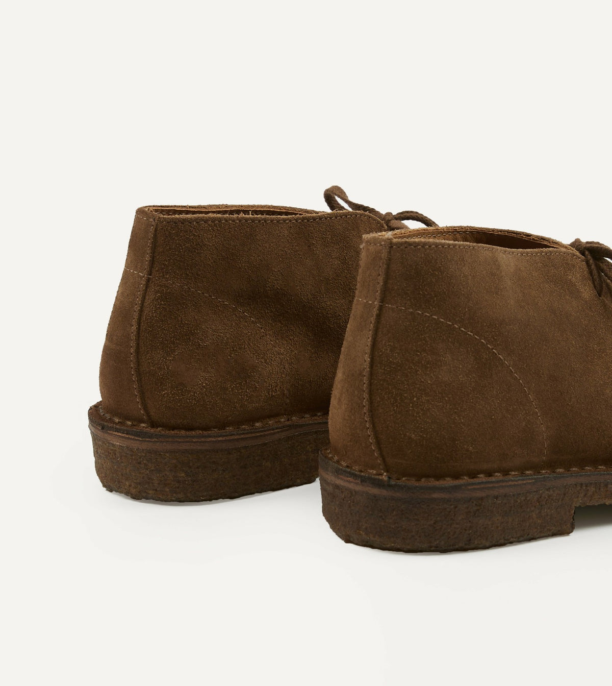 Drake's Crosby Moc-Toe Chukka Boot Tobacco Suede