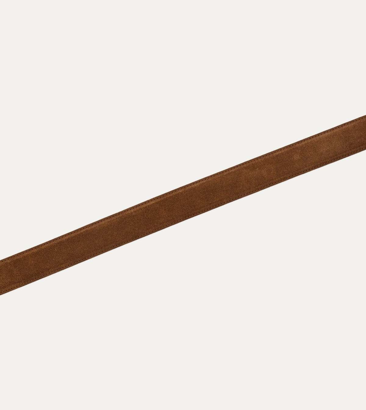 Drake's Light Brown Suede Western Belt
