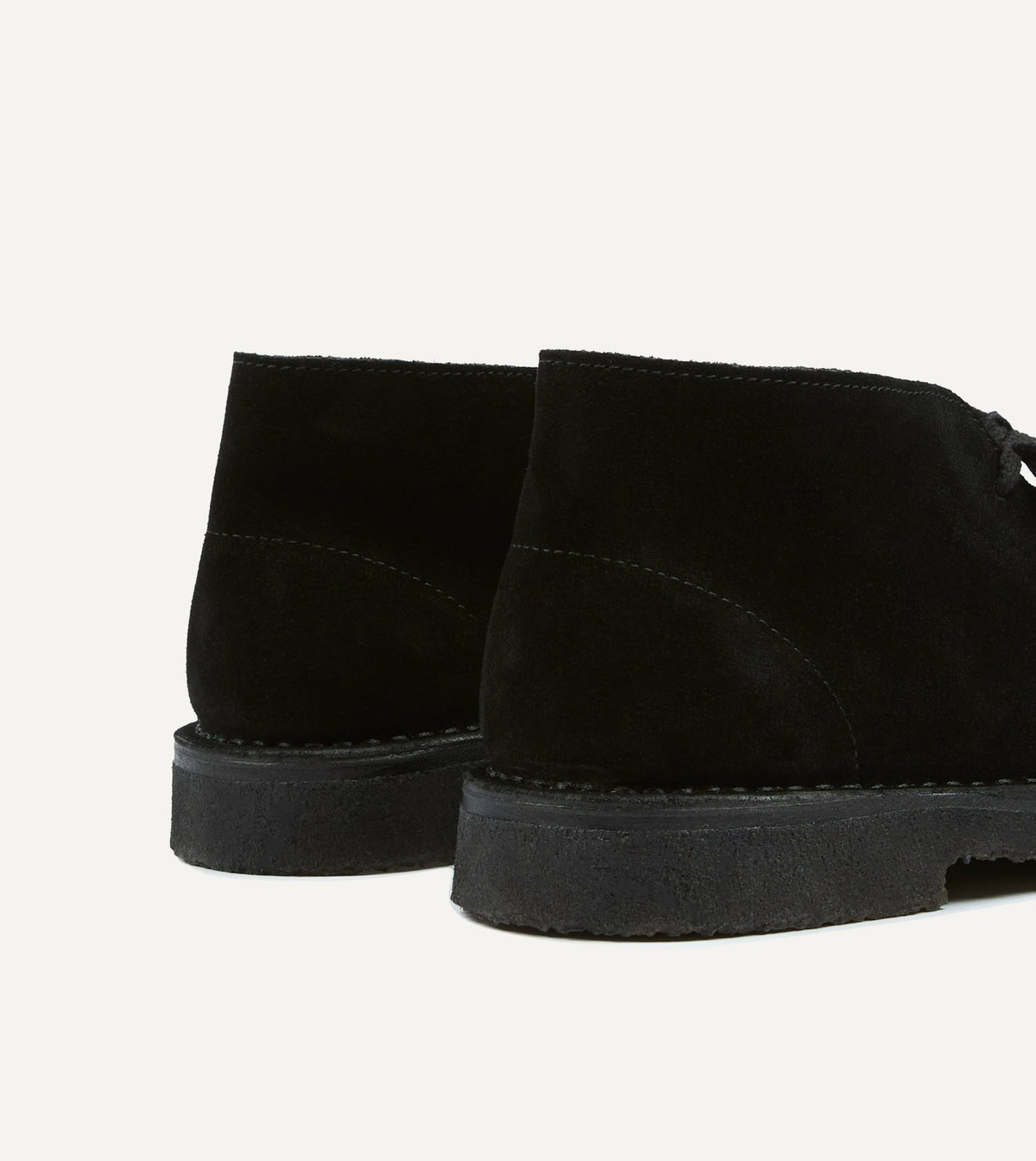 Drake's Clifford Desert Boot Black Suede