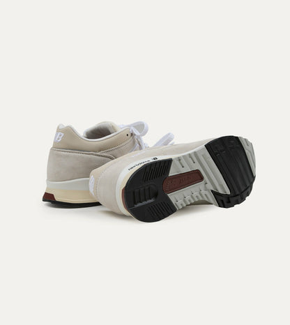 Drake's New Balance 'Elevated Essentials' Oyster and Antique White Made in UK 1500 Trainers