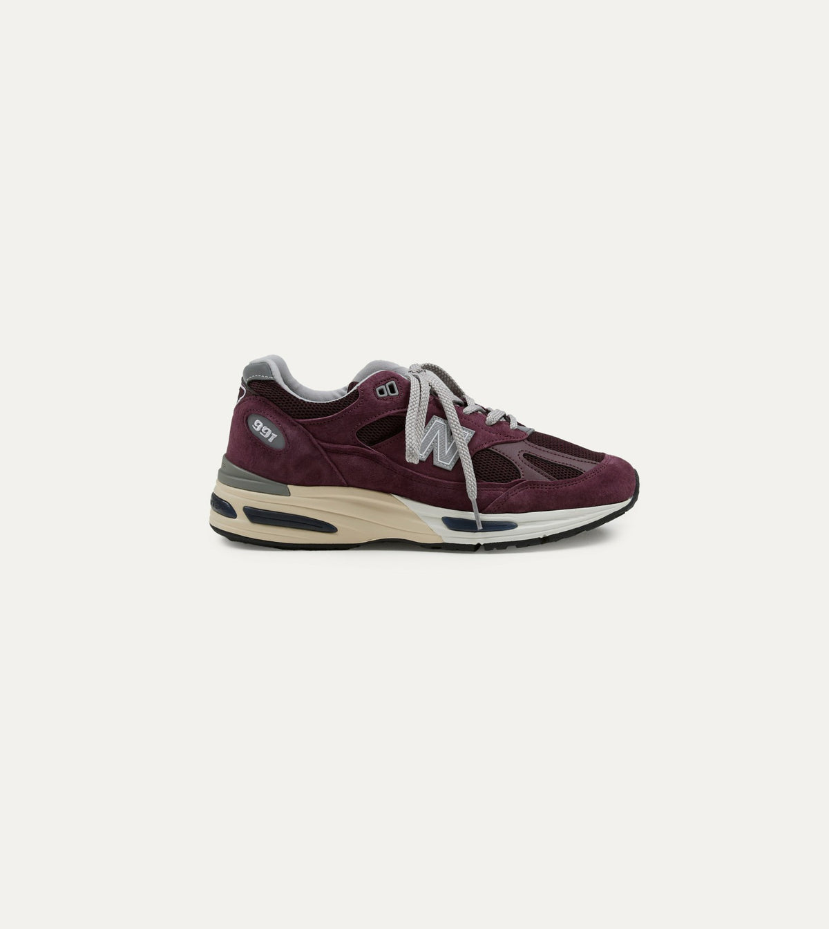 Drake's New Balance Catawba Grape Made in UK 991v2 Trainers