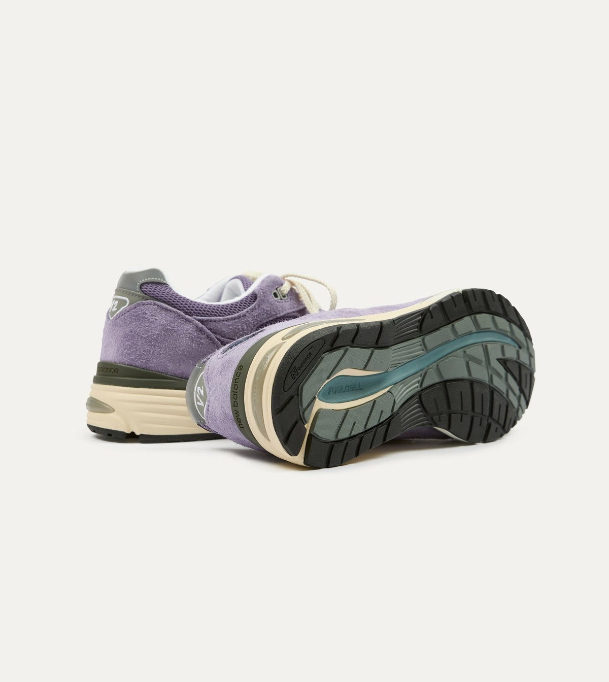 Drake's New Balance Purple Sage 'Grounded Pastels' Made in UK 991v2 Trainers