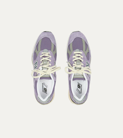 Drake's New Balance Purple Sage 'Grounded Pastels' Made in UK 991v2 Trainers