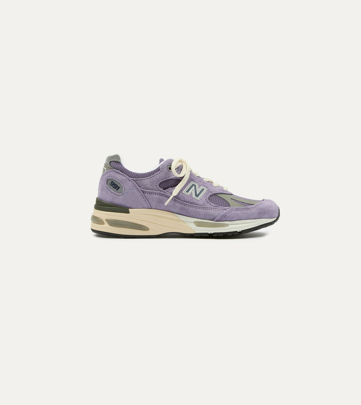 Drake's New Balance Purple Sage 'Grounded Pastels' Made in UK 991v2 Trainers