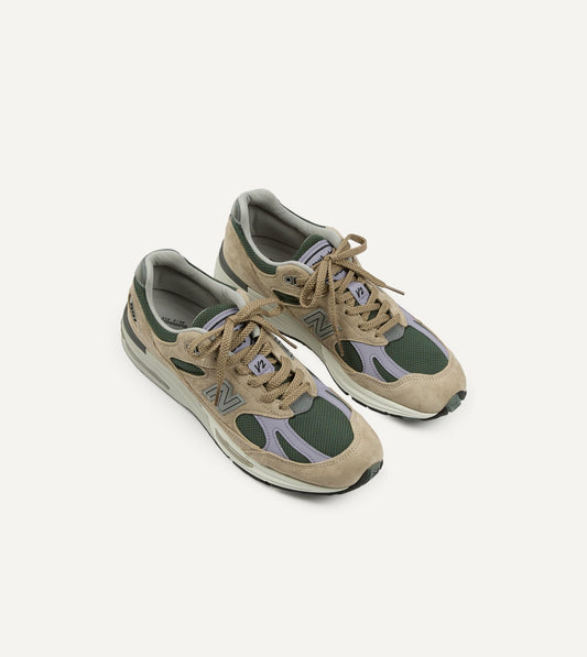 Drake's New Balance Tan 'Essentially Offbeat' Made in UK 991v2 Trainers