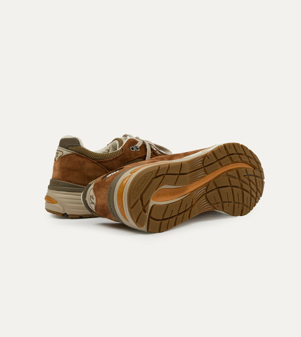 Drake's New Balance ‘Iconic Influences’ Caramel Café Made in UK 991v2 Trainers