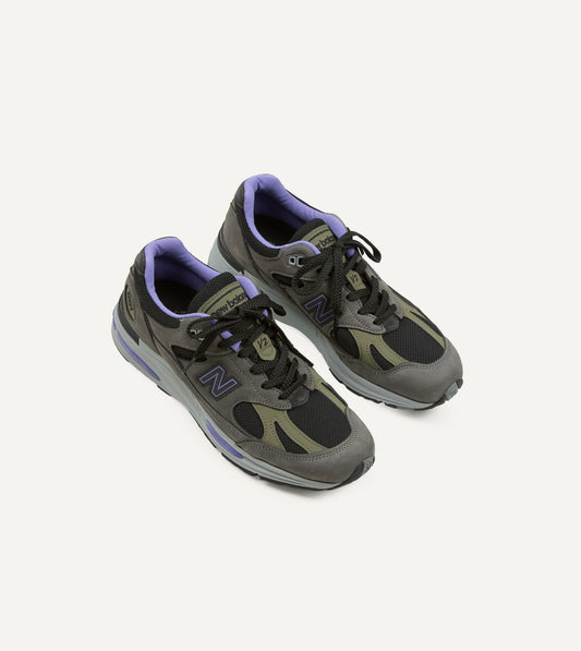 Drake's New Balance ‘Iconic Influences’ Magnet Black Made in UK 991v2 Trainers
