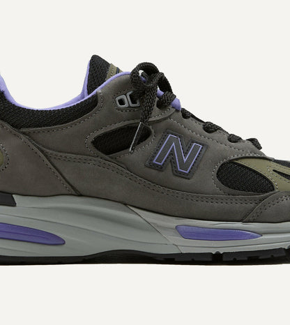 Drake's New Balance ‘Iconic Influences’ Magnet Black Made in UK 991v2 Trainers