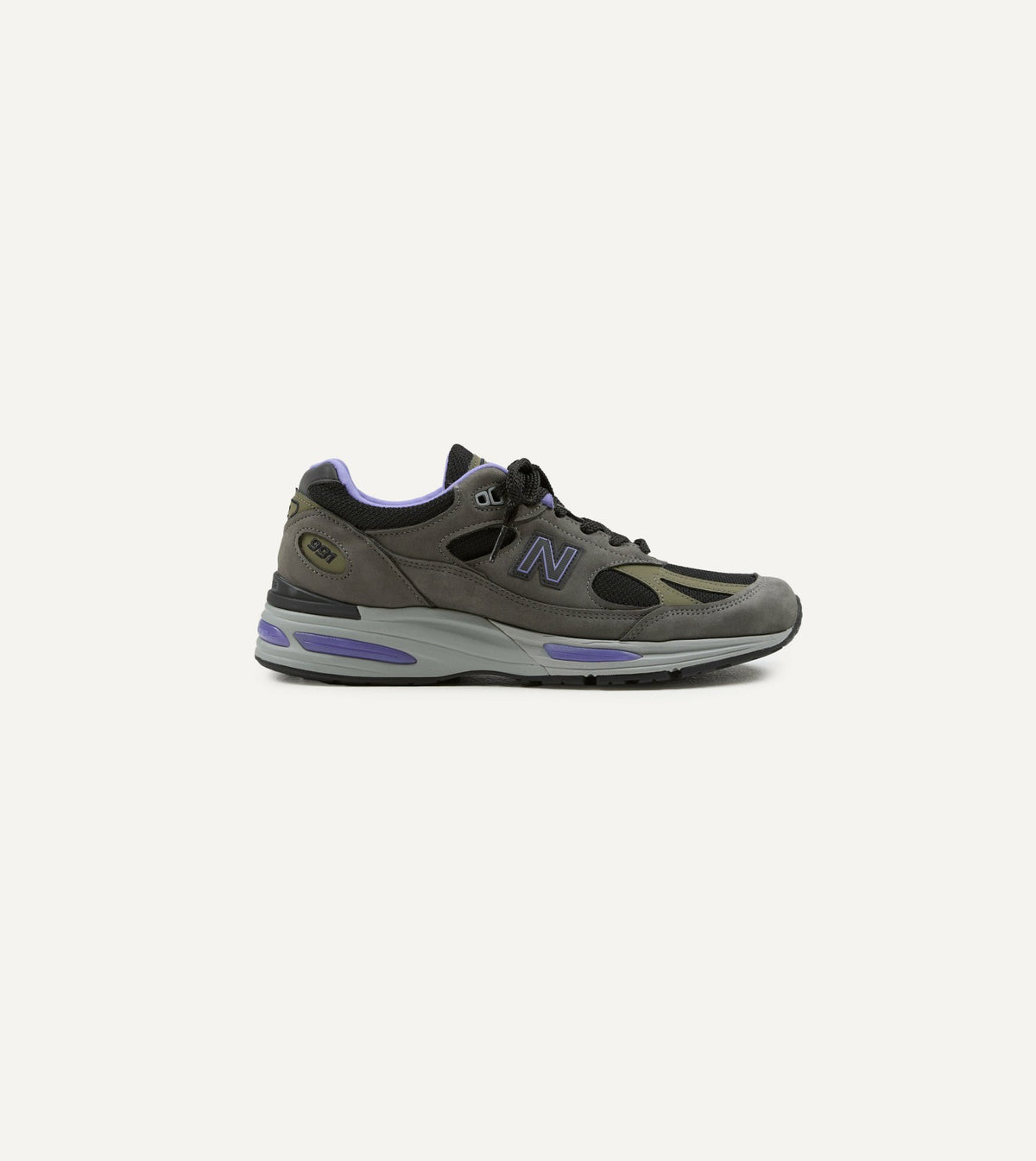 Drake's New Balance ‘Iconic Influences’ Magnet Black Made in UK 991v2 Trainers