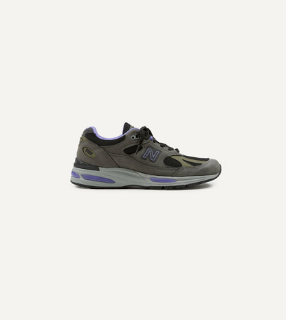 Drake's New Balance ‘Iconic Influences’ Magnet Black Made in UK 991v2 Trainers