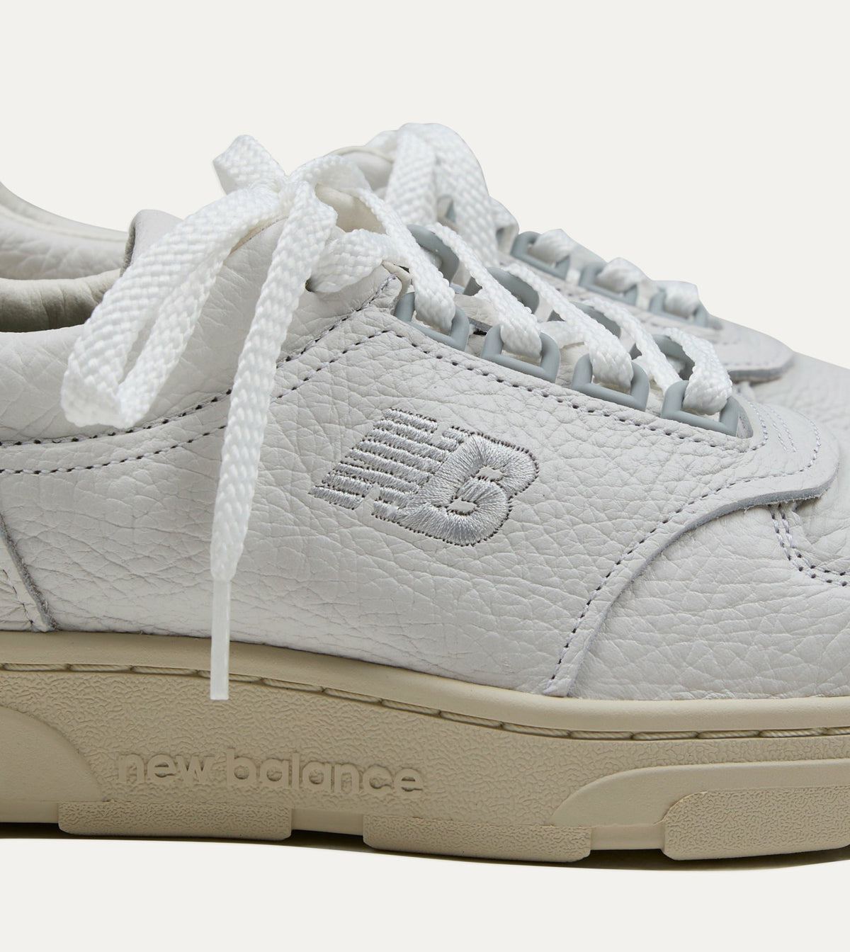 Drake's New Balance White Made in UK Allerdale Trainers