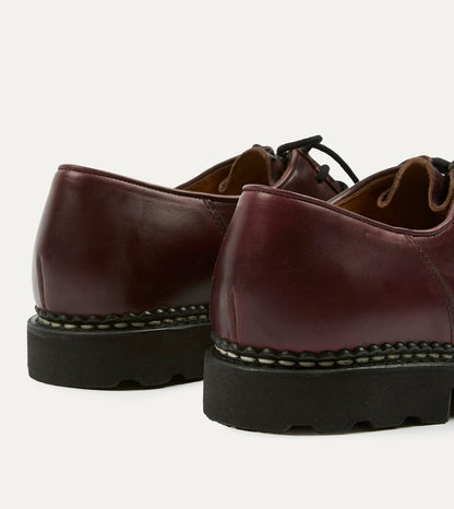 Drake's Paraboot Michael Bordeaux Leather Derby Shoe