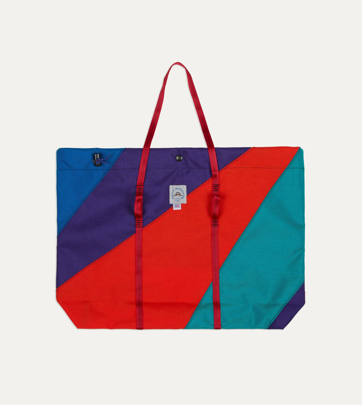 Drake's Epperson Mountaineering Teal Multicoloured Leisure Tote
