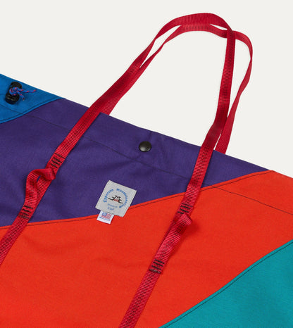 Drake's Epperson Mountaineering Teal Multicoloured Leisure Tote